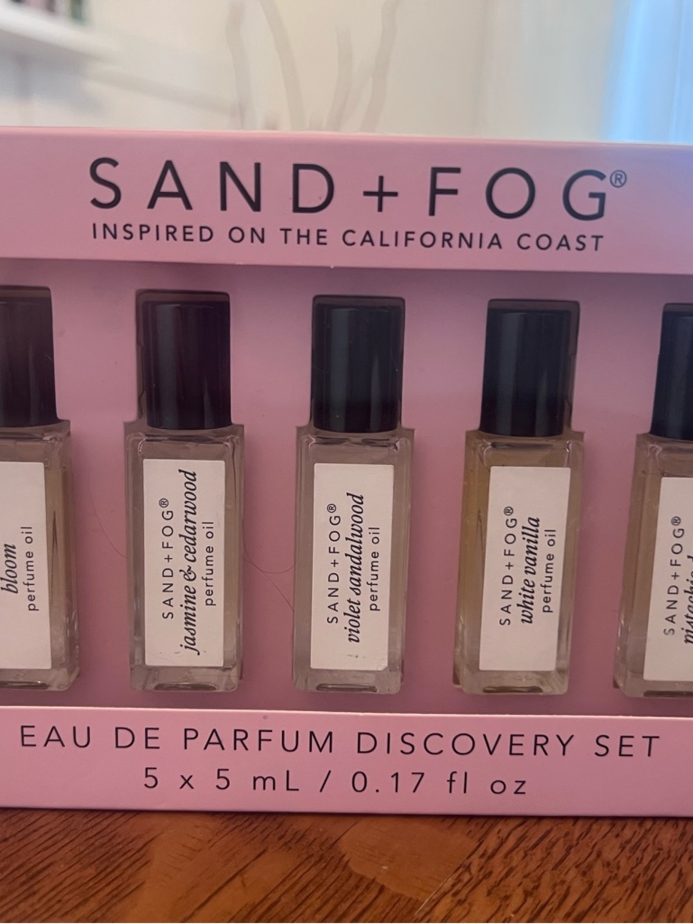 SAND+FOG Pink Eau de Parfum Discovery Set - 5 x 5 mL
